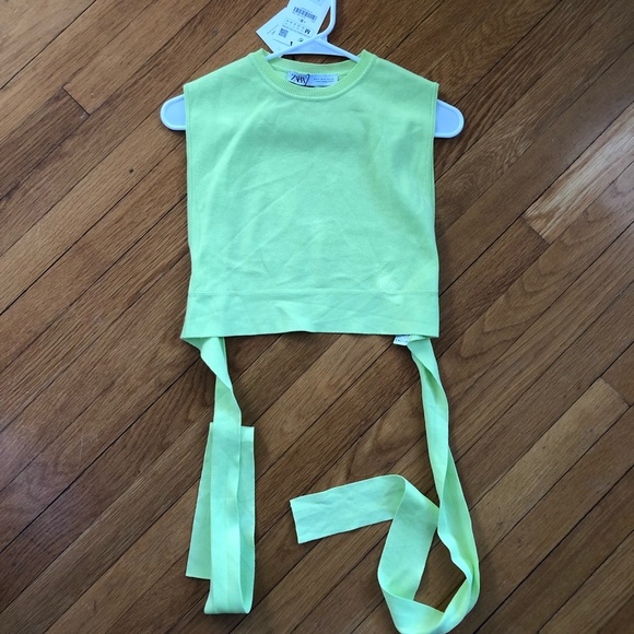 Zara green top - Picture 3 of 4